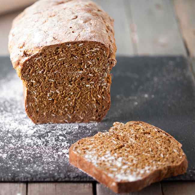 Malted wheat flake bread Malted wheat flake bread